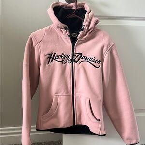 Harley-Davidson Light Pink Zip-Up Jacket